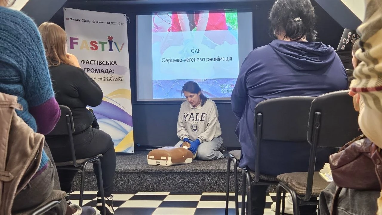 У Фастівській громаді провели сім тренінгів із домедичної допомоги