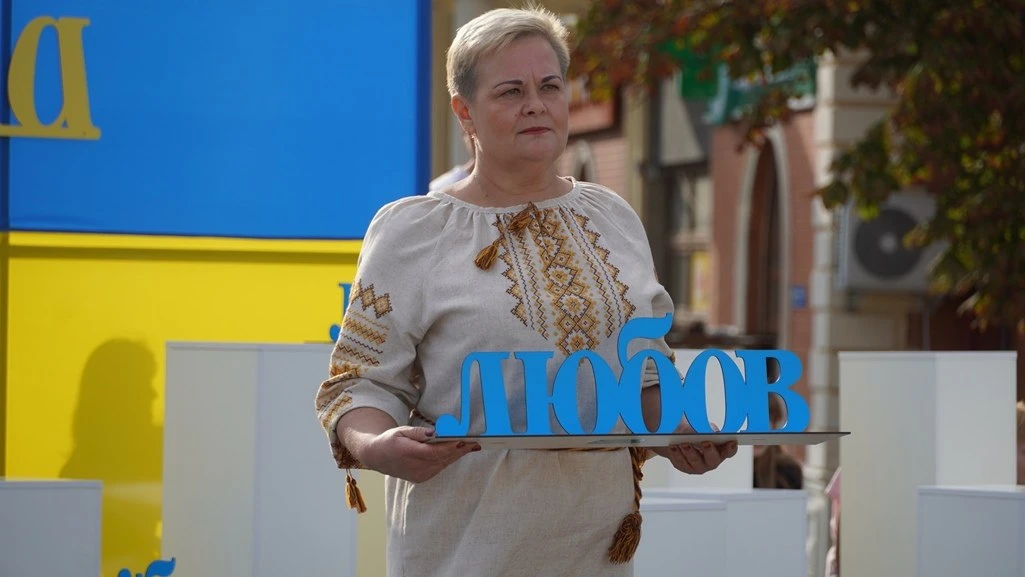 У Фастові створили символічну інсталяцію до 35-ї річниці Незалежності України