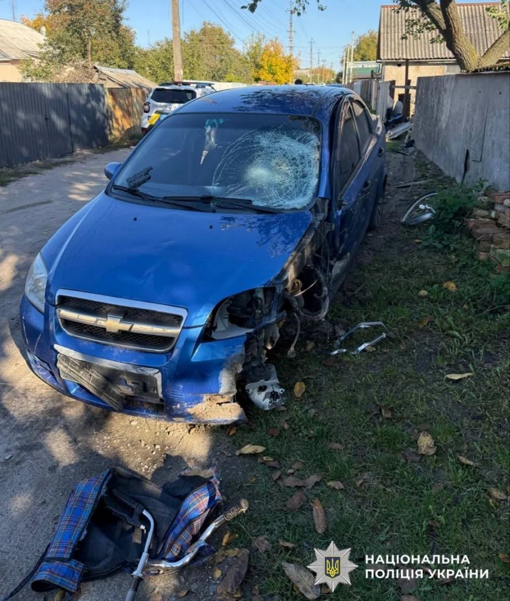 У Боровій Chevrolet збив велосипедистку: жінку госпіталізували