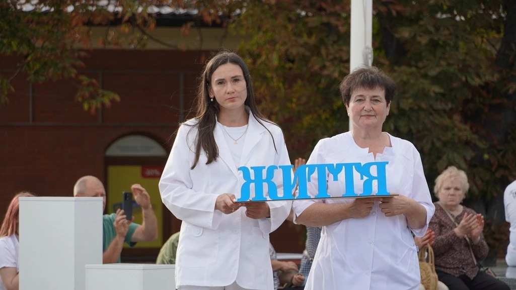 У Фастові створили символічну інсталяцію до 35-ї річниці Незалежності України