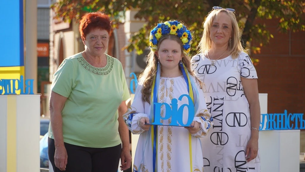 У Фастові створили символічну інсталяцію до 35-ї річниці Незалежності України