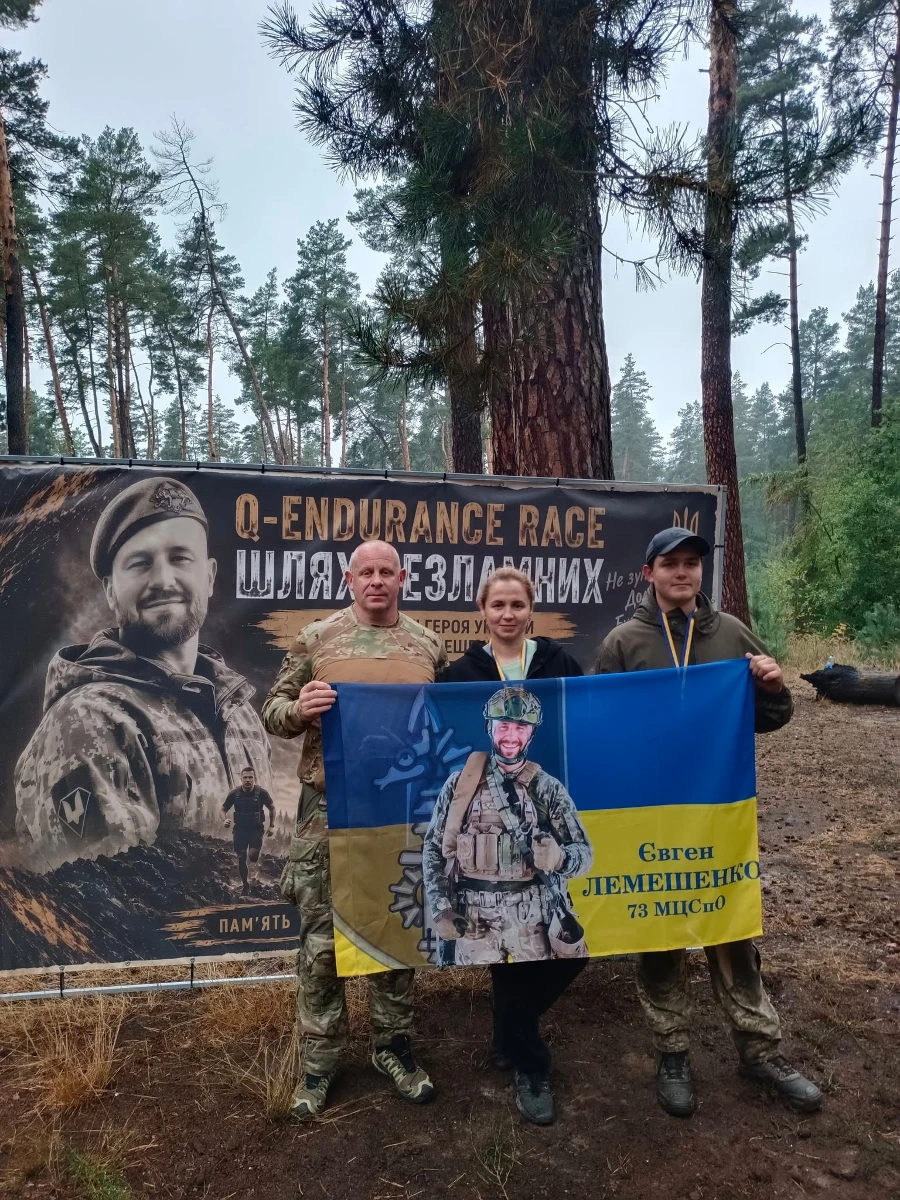 «Шлях незламних»: у Фастові провели забіг на честь Героя України Євгенія Лемешенка