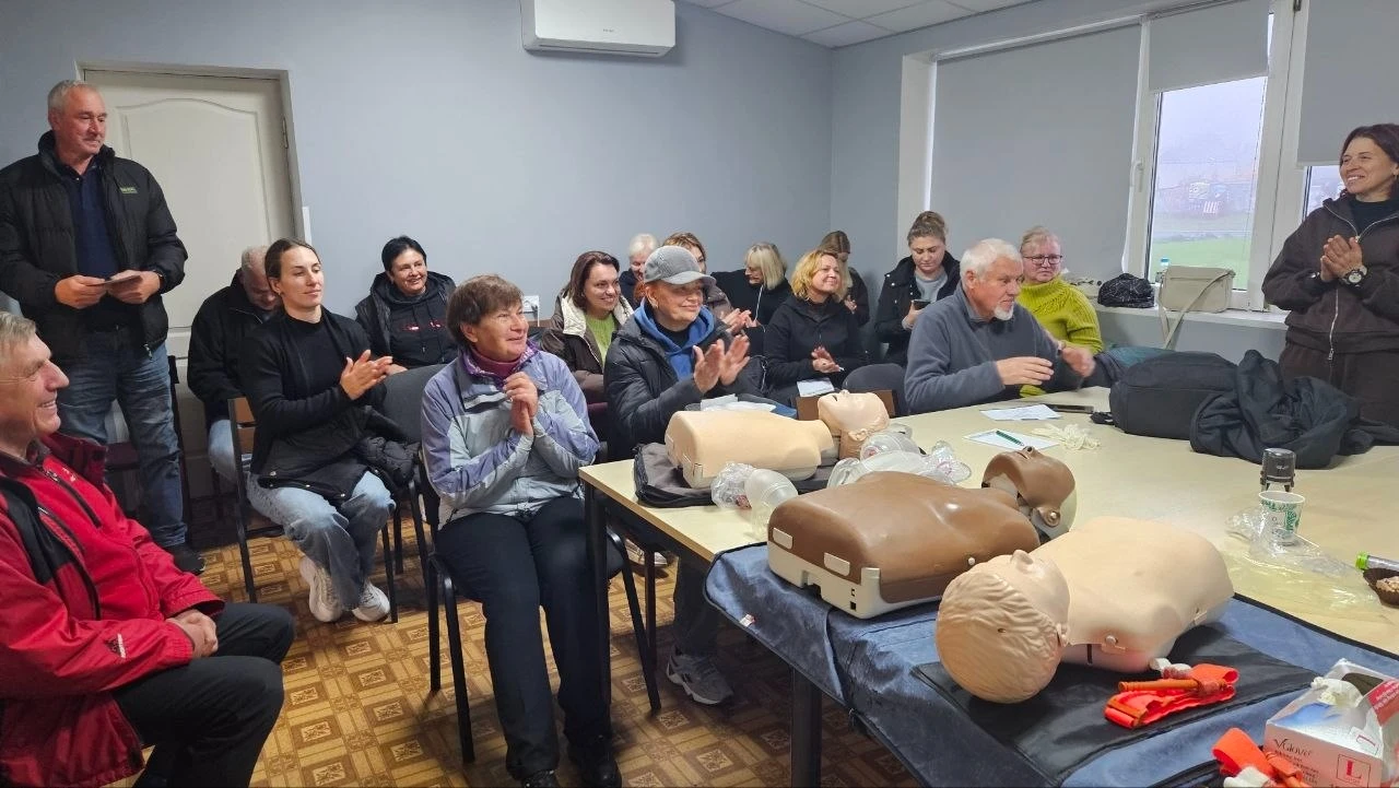 У Фастівській громаді провели черговий тренінг із домедичної допомоги