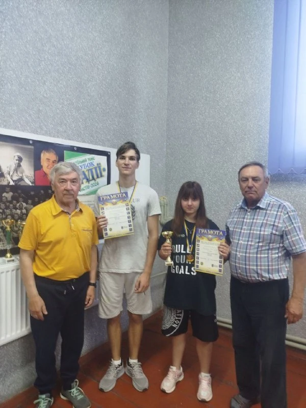 У Фастові відбувся четвертий турнір із настільного тенісу 