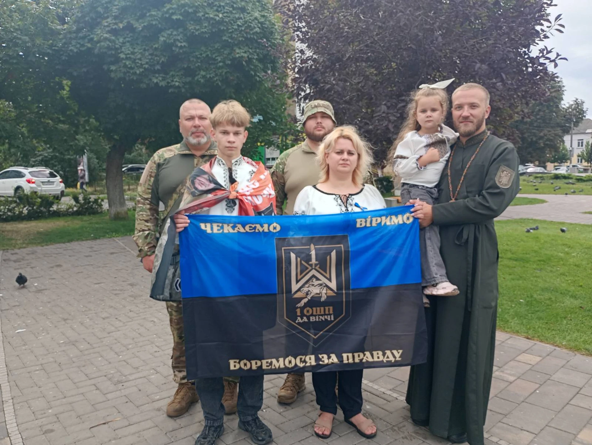 У Фастові встановили інсталяцію «Дерево Надії», присвячену зниклим безвісти та полоненим Захисникам