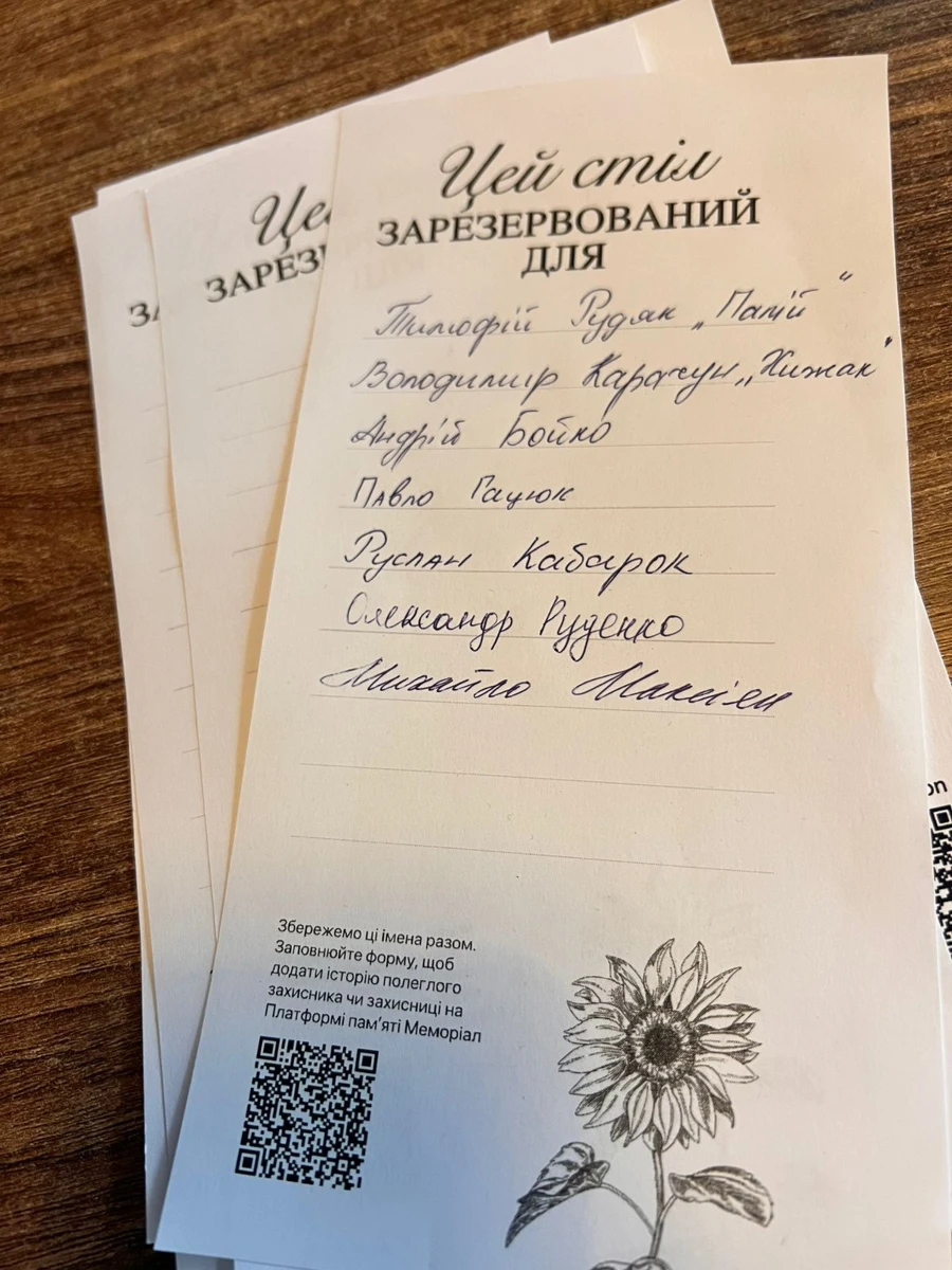 Стіл пам’яті - 2026: Фастів долучився до всеукраїнської акції вшанування полеглих Захисників