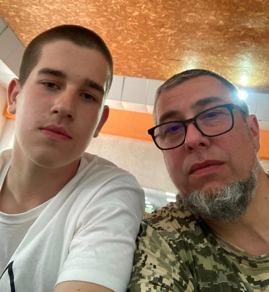 Олександр Андрієнко з вихованцем