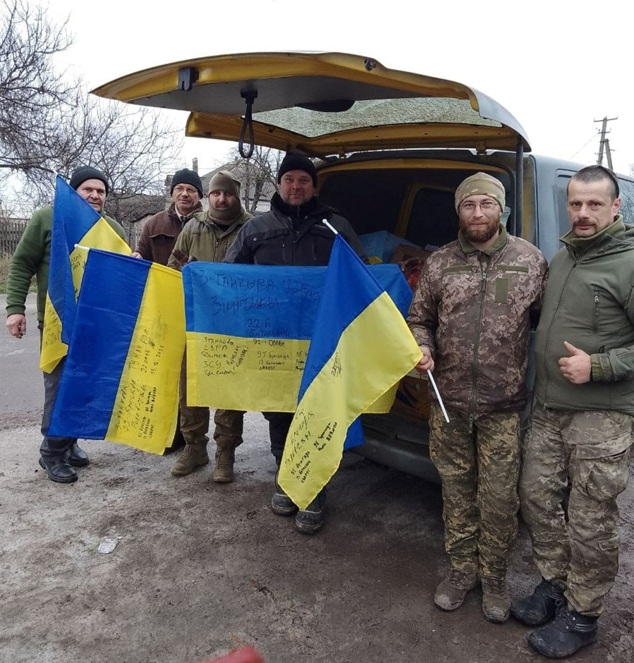 Олег Чернишенко з військовими