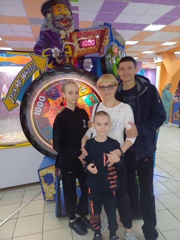 Родина Кошелєвих з Краматорська