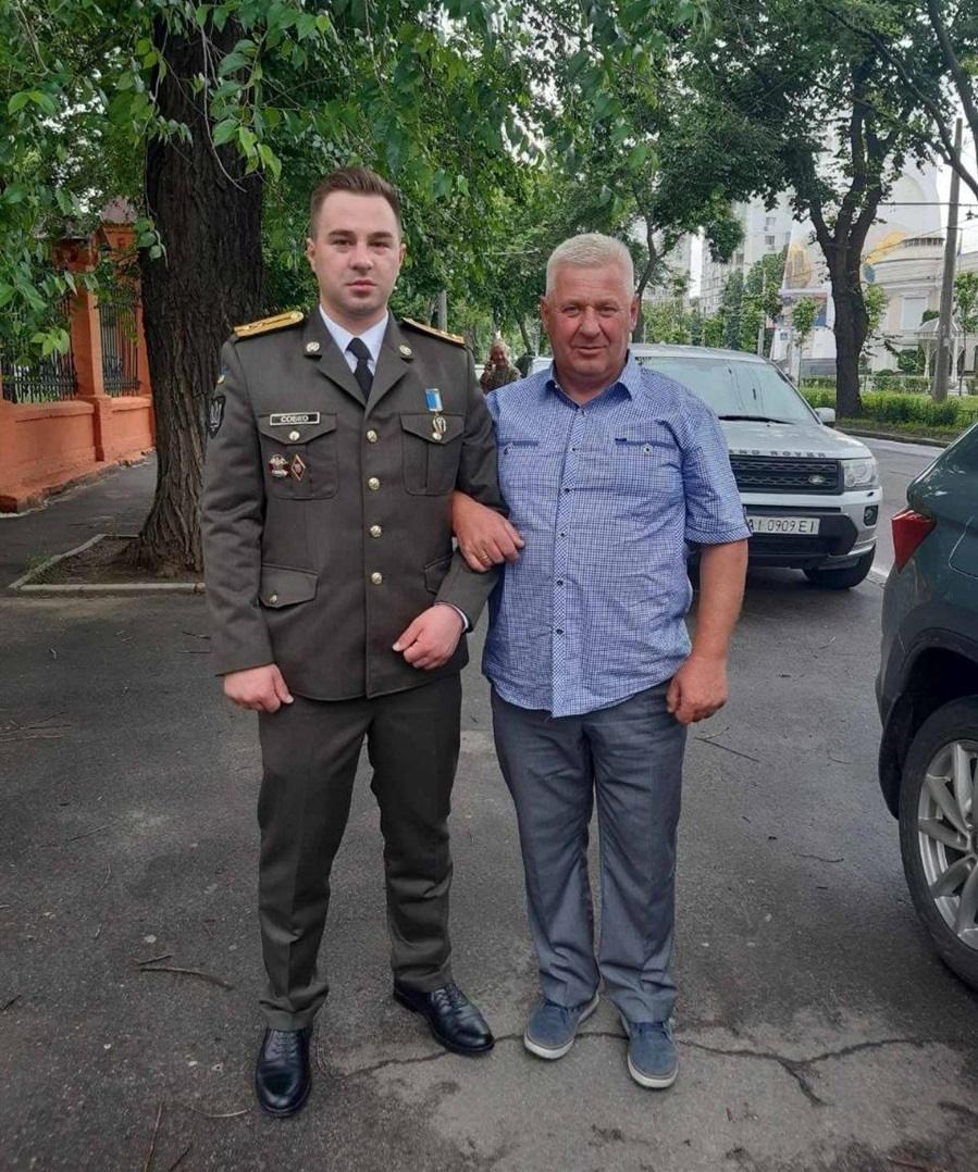 Ігор Собко з сином Максимом