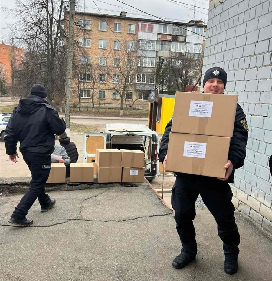 гуманітарна допомога у Глевасі