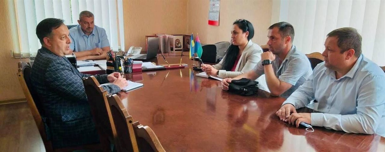 Робочі зустрічі з головою райради