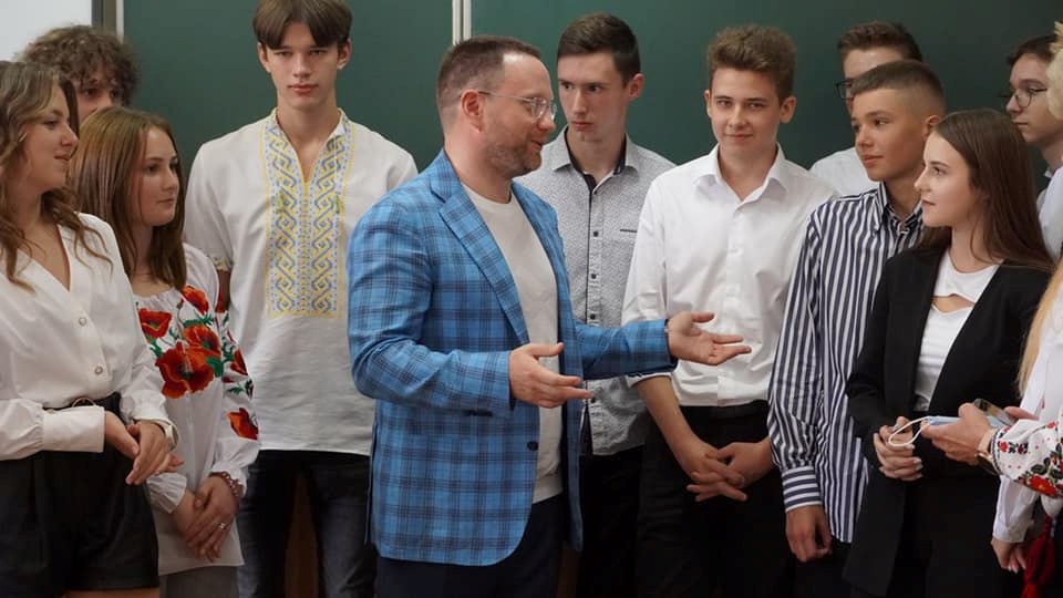 Відкритий урок з учнями Фастівського ліцею № 9