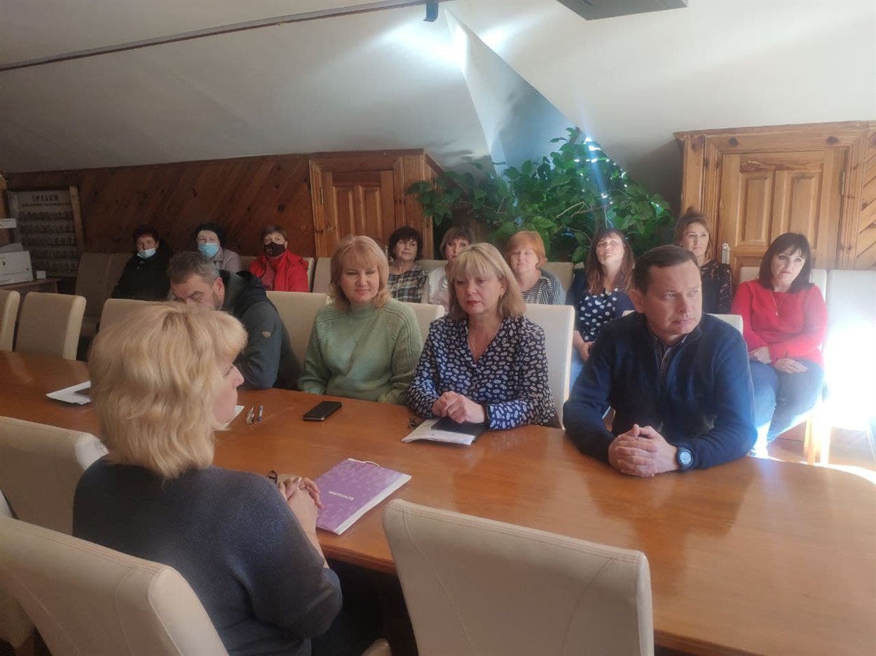 Під час зустрічі з колективом Фастівського лісгоспу