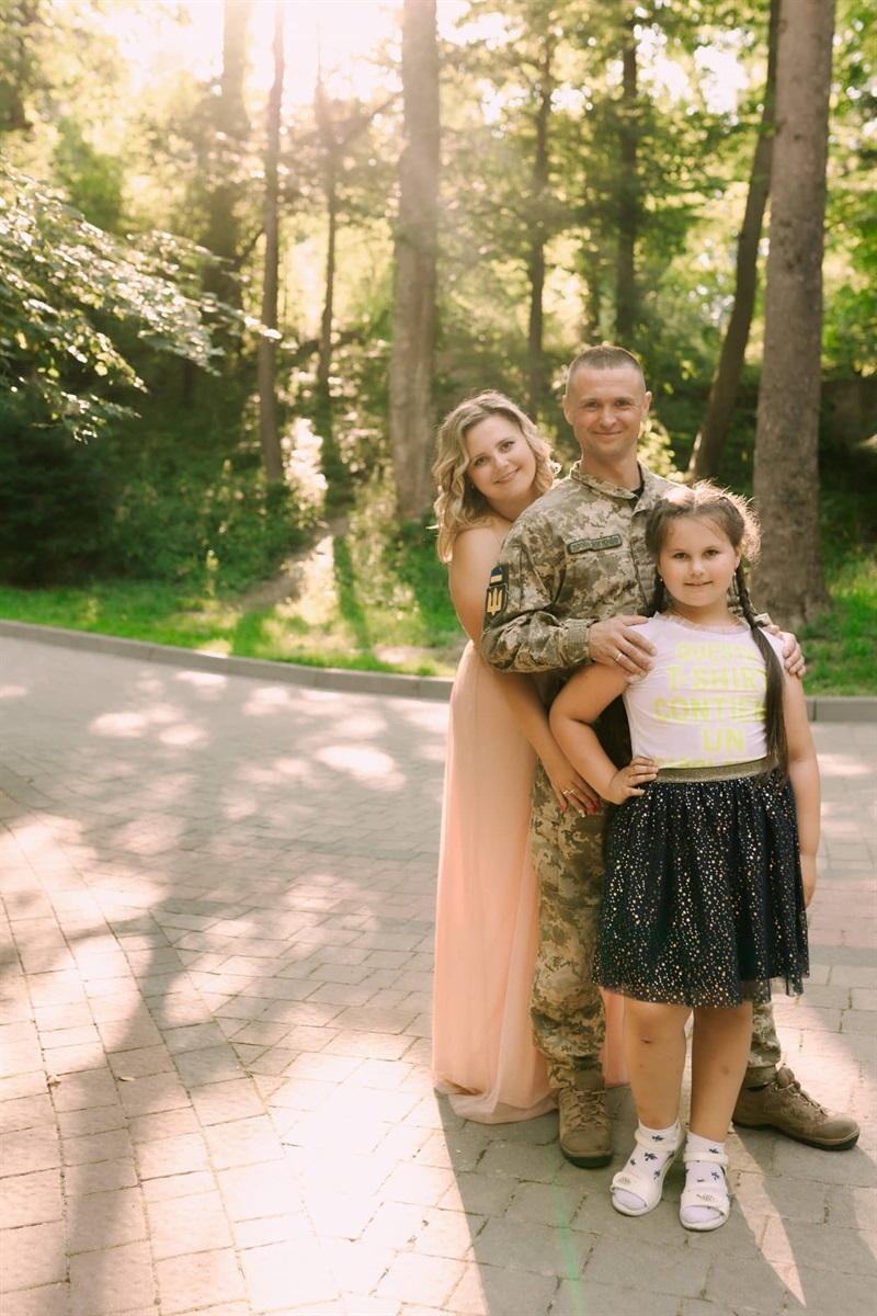 Артем Потапенко з родиною