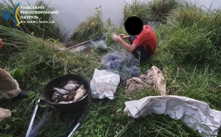 Рибалка може понести кримінальну відповідальність за незаконне заняття рибним промислом