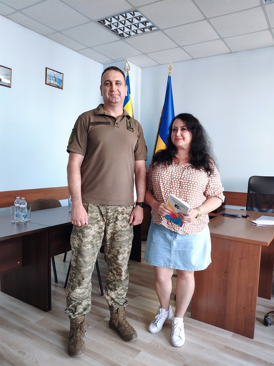 військовий моряк Юлія Шпакович