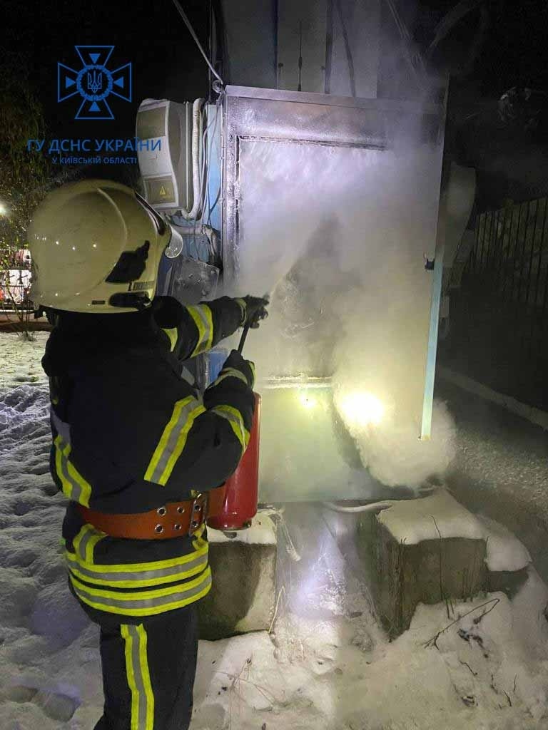 горіли трансформатори Фастівщина
