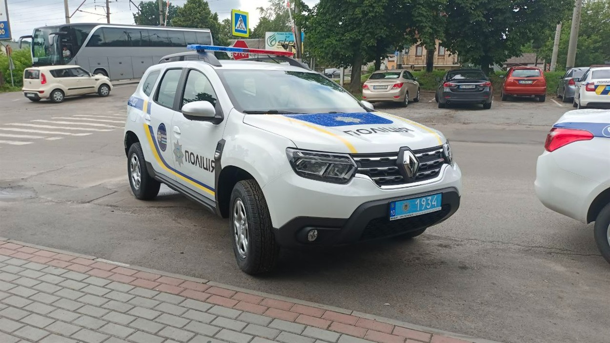 Автомобіль, який передали відділенню поліції у Боярці