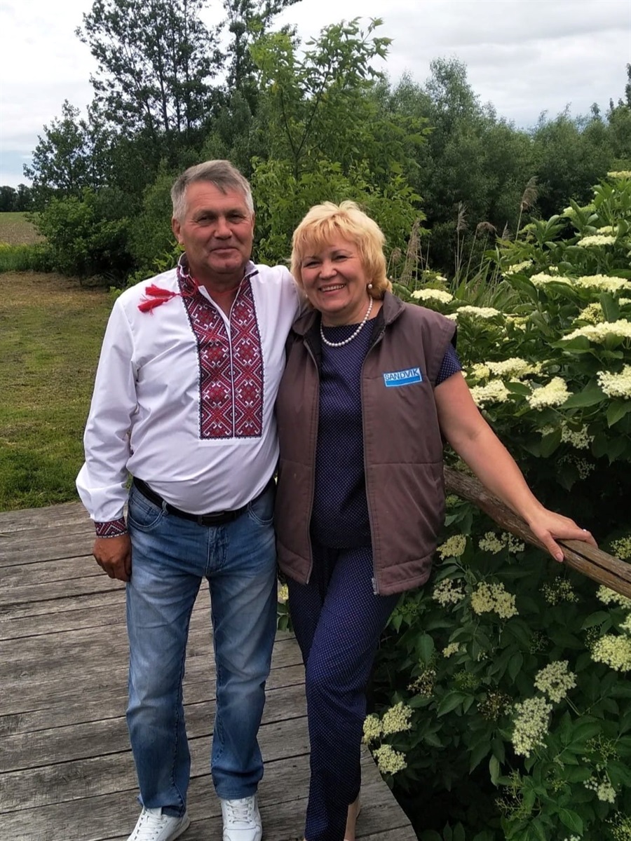 Сергій Дідик з коханою дружиною Світланою