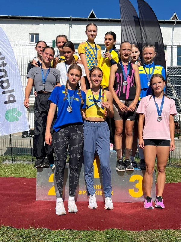 Фастівчанка Злата Мондзолівська виборола три золоті медалі на чемпіонаті України з легкої атлетики