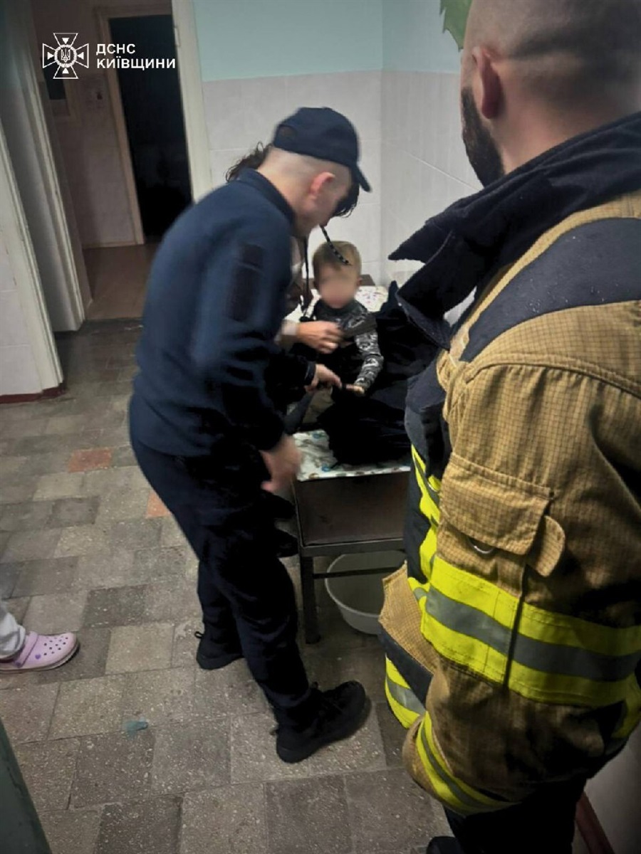 На Фастівщині рятувальники знайшли зниклого дворічного хлопчика у лісі