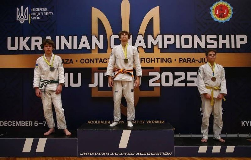 Юні спортсмени з Фастова здобули призові місця на Чемпіонаті України з джиу-джитсу