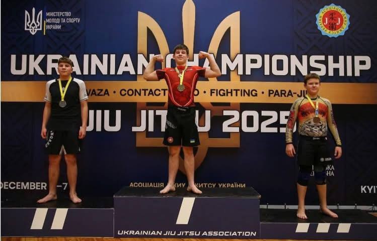 Юні спортсмени з Фастова здобули призові місця на Чемпіонаті України з джиу-джитсу