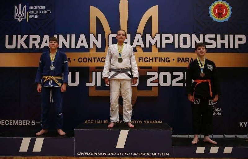 Юні спортсмени з Фастова здобули призові місця на Чемпіонаті України з джиу-джитсу