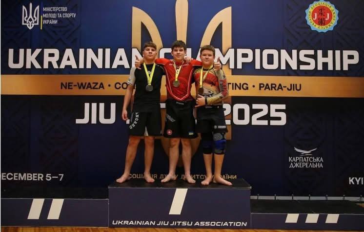 Юні спортсмени з Фастова здобули призові місця на Чемпіонаті України з джиу-джитсу