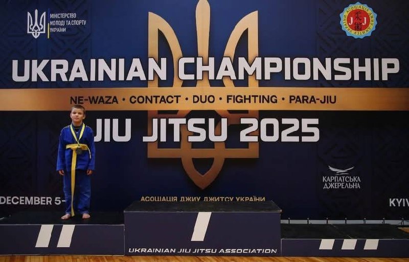 Юні спортсмени з Фастова здобули призові місця на Чемпіонаті України з джиу-джитсу