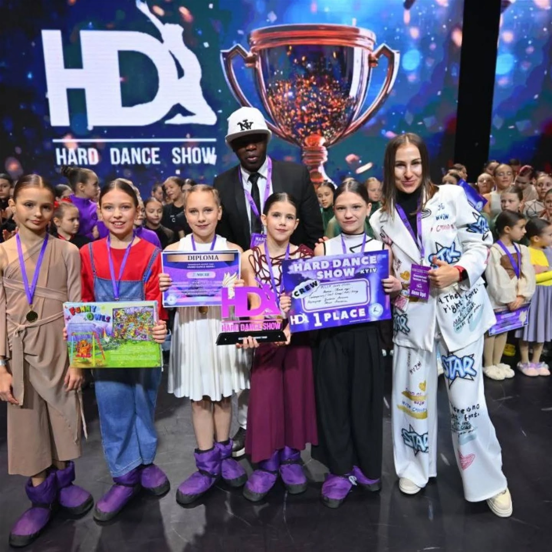 Юні фастівчанки з «MELEK Dance Studio» здобули перемоги на Hard Dance Show у Києві