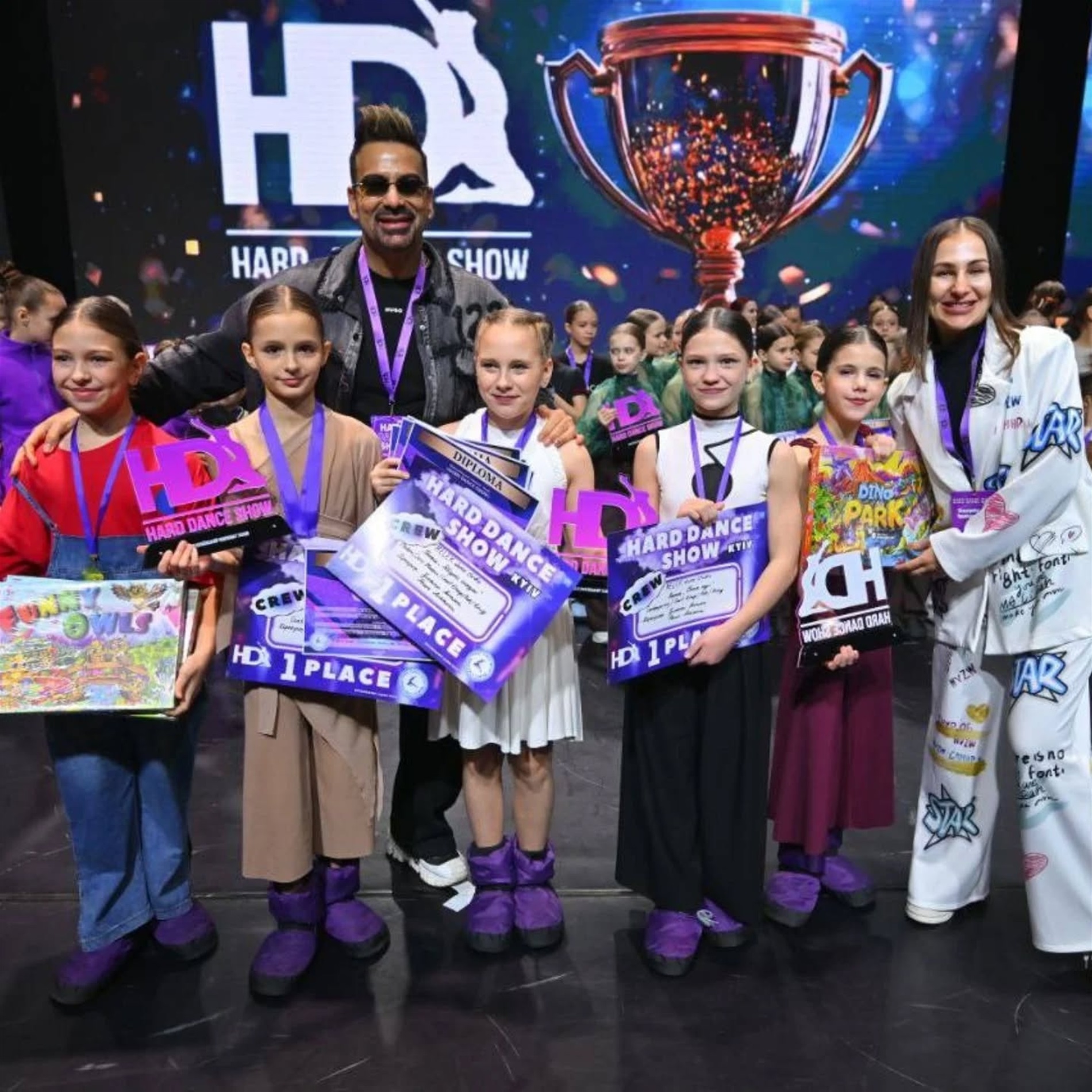 Юні фастівчанки з «MELEK Dance Studio» здобули перемоги на Hard Dance Show у Києві
