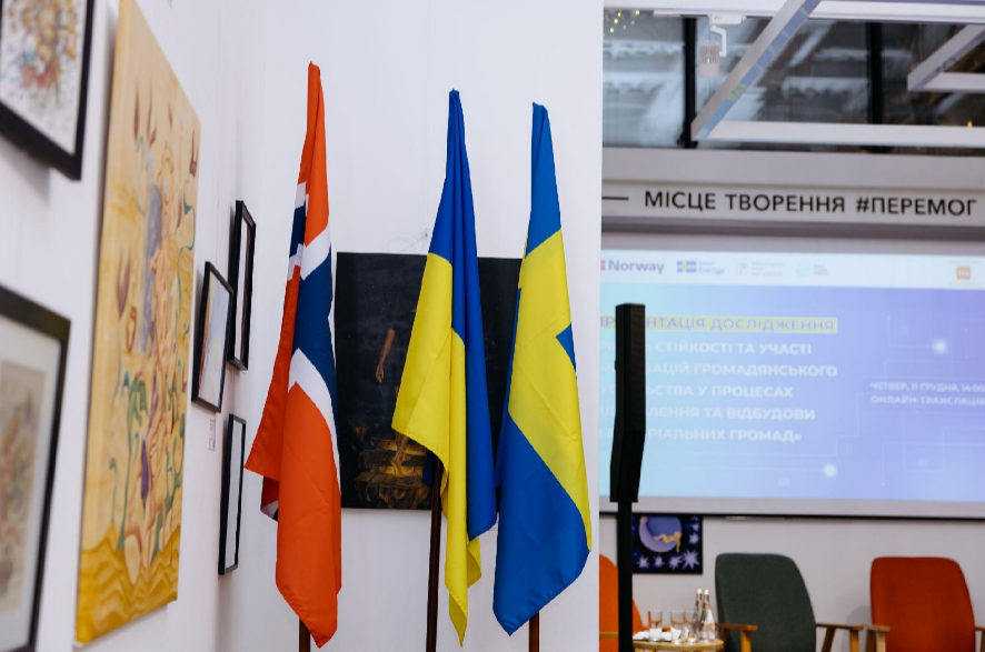 Презентація дослідження «Рівень стійкості та участі організацій громадянського суспільства у процесах відновлення та відбудови територіальних громад»
