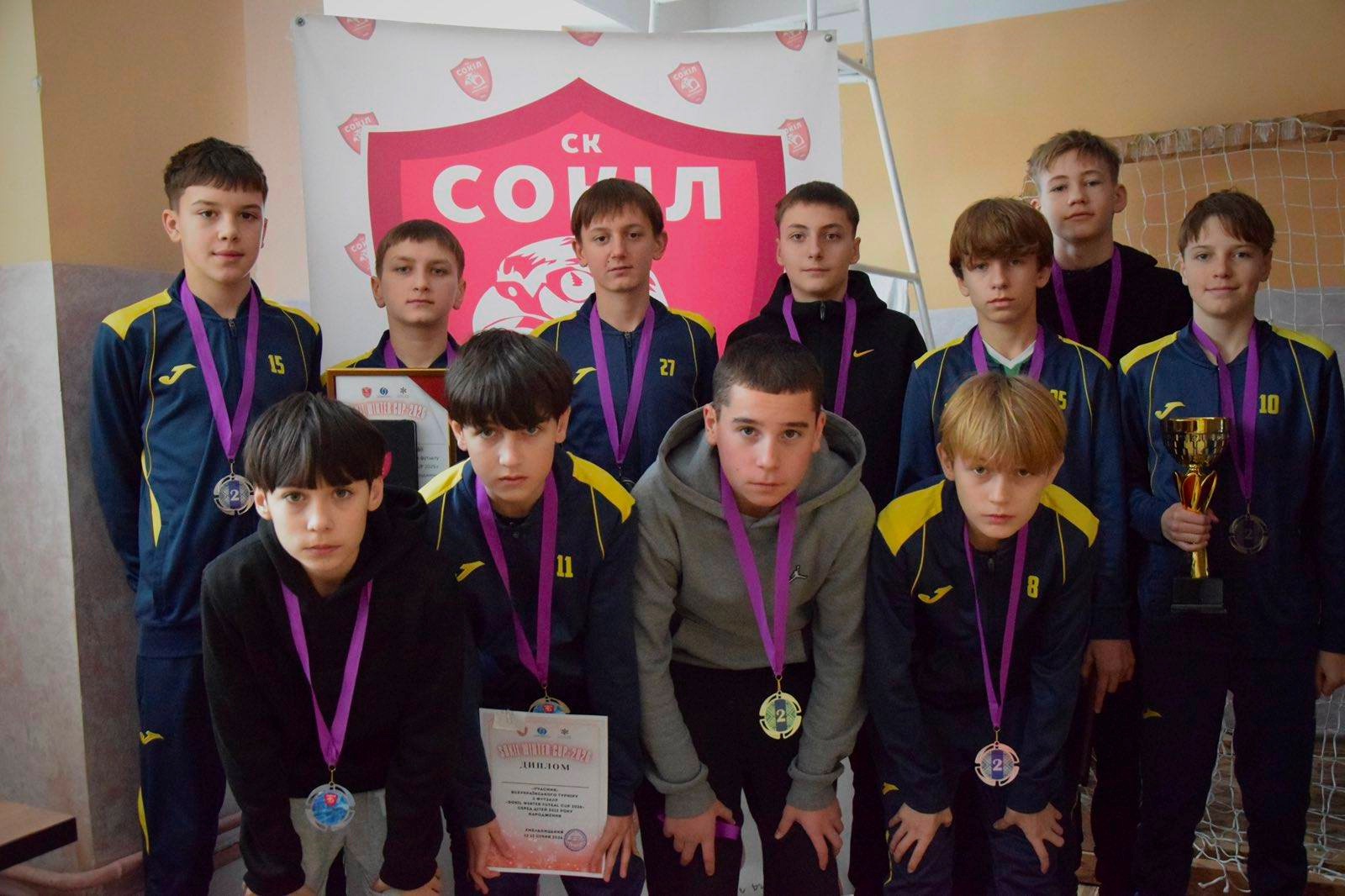 Юні фастівські футболісти стали срібними призерами всеукраїнського турніру в Хмельницькому