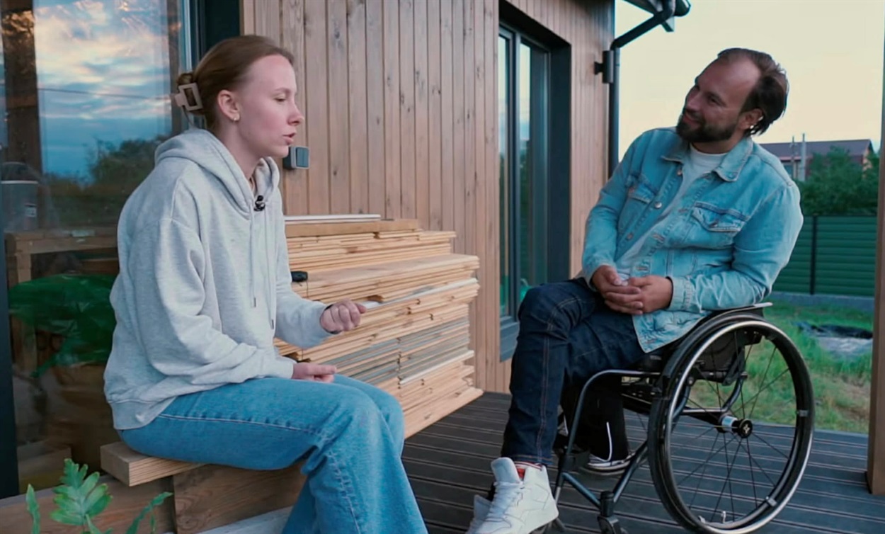 Дар'я Городецька з Дмитром Щебетюком