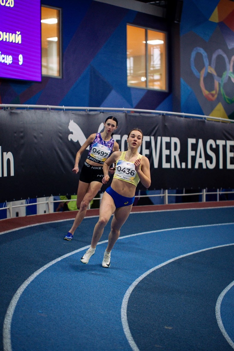 Фастівчанка Злата Мондзолівська здобула золото та срібло на чемпіонаті України з легкої атлетики