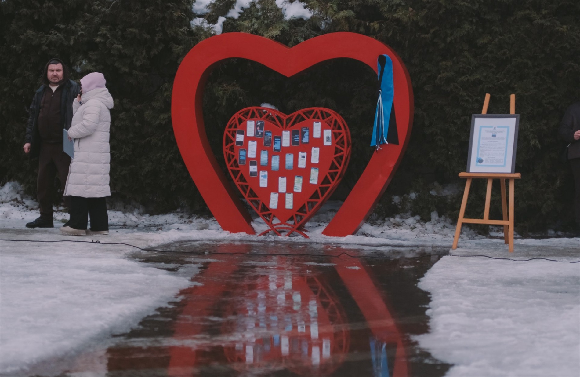 У Фастові відбулася акція пам’яті «Любов, що чекає» на підтримку родин зниклих безвісти та полонених