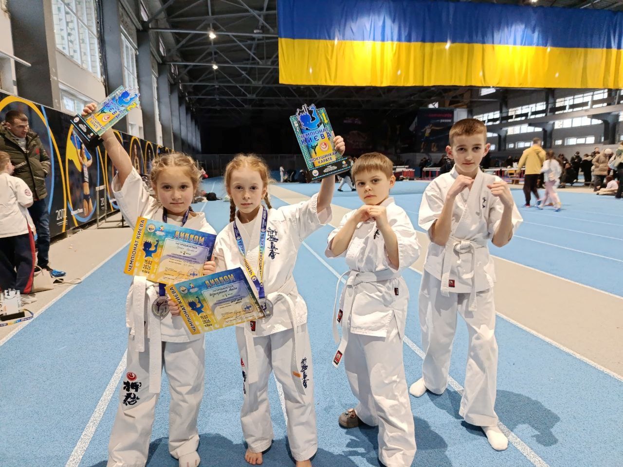 Юні каратисти з Фастова відзначились на Відкритому Чемпіонаті Києва з кіокушинкай