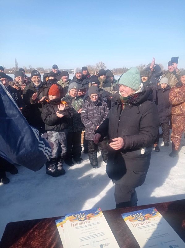 На річці Унаві у Фастові пройшли змагання із зимової риболовлі «Зима-2026»