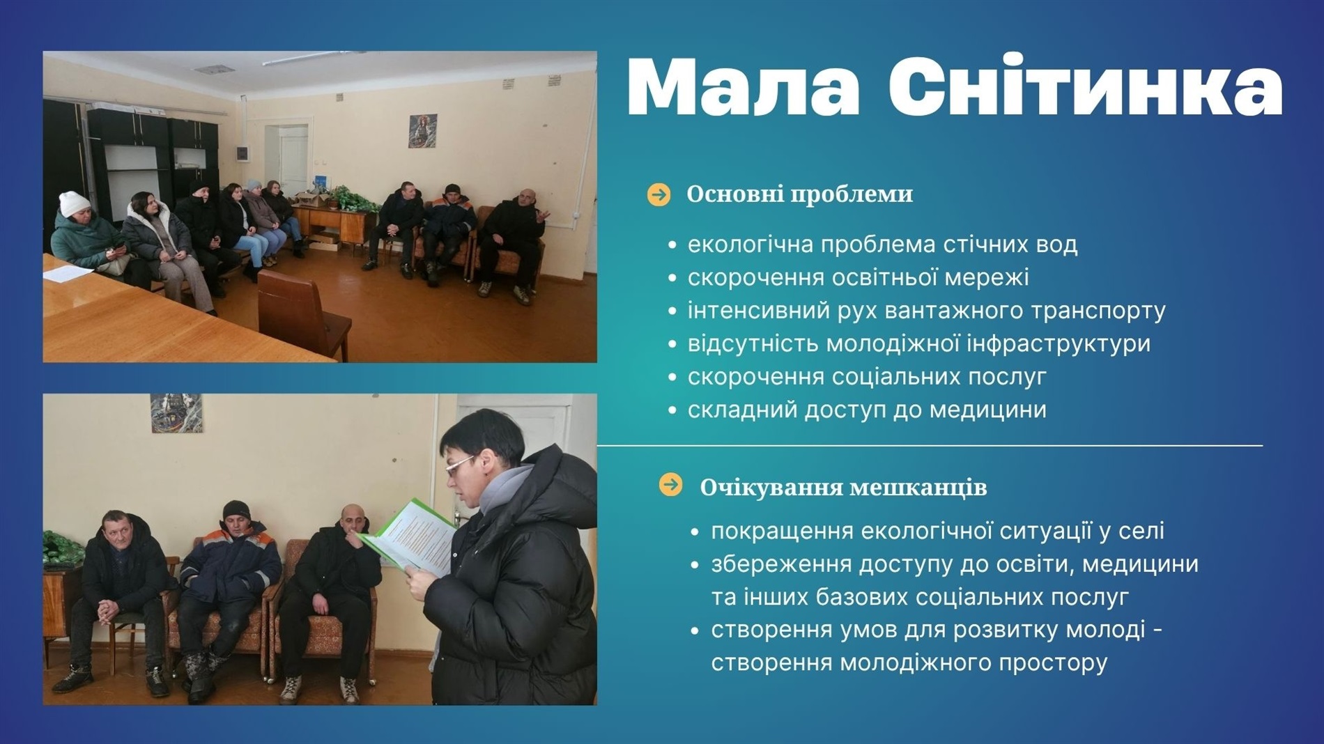 Результати опитувань потреб мешканців громади задля формування Плану відновлення громади