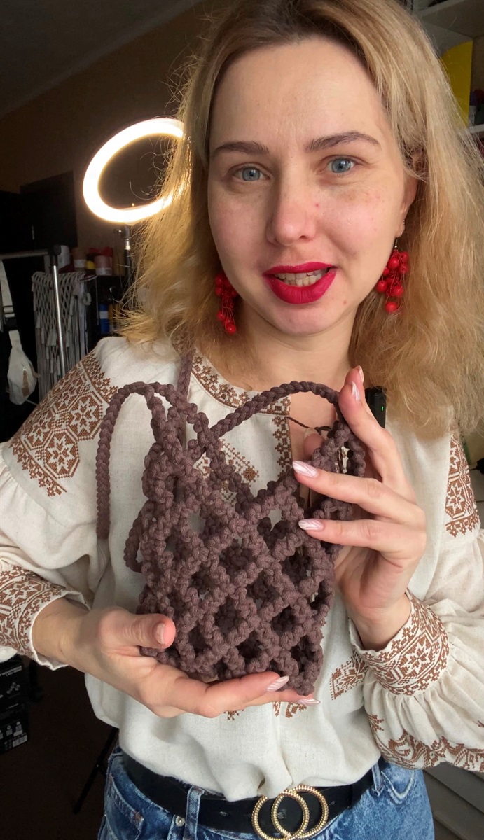 Унікальність і краса в деталях: мистецтво макраме фастівської мисткині Вікторії Ткачук