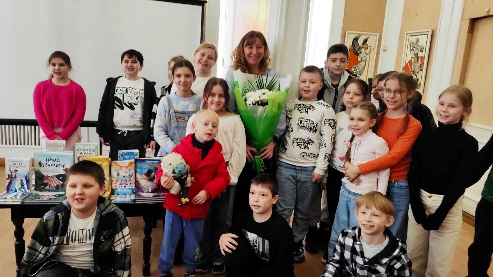 У Фастові відбулася інтерактивна зустріч школярів із письменницею Оленою Скуловатою