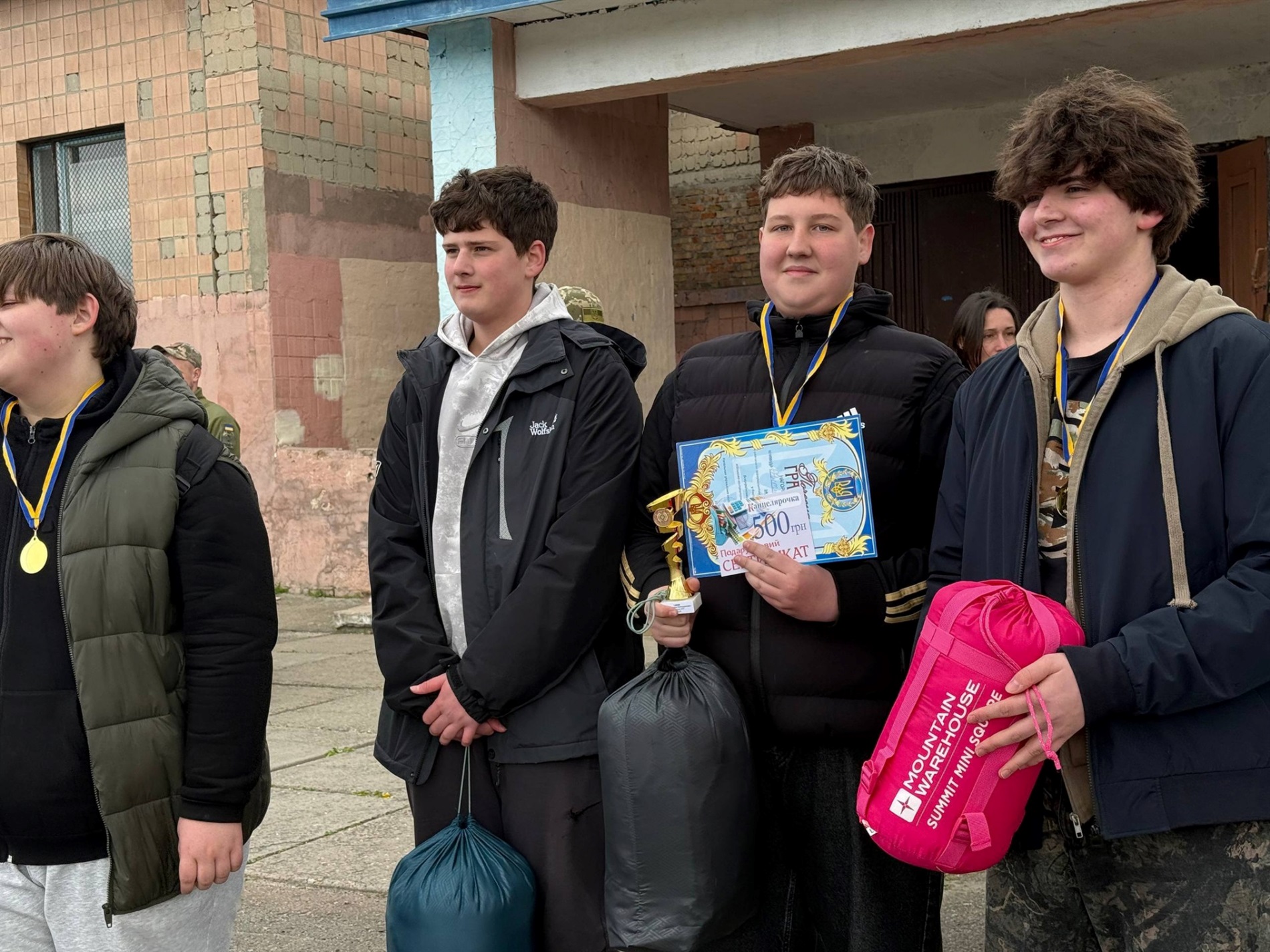 Учні Фастівської громади пройшли навчання на вишколі «Джура-Прикордонник»