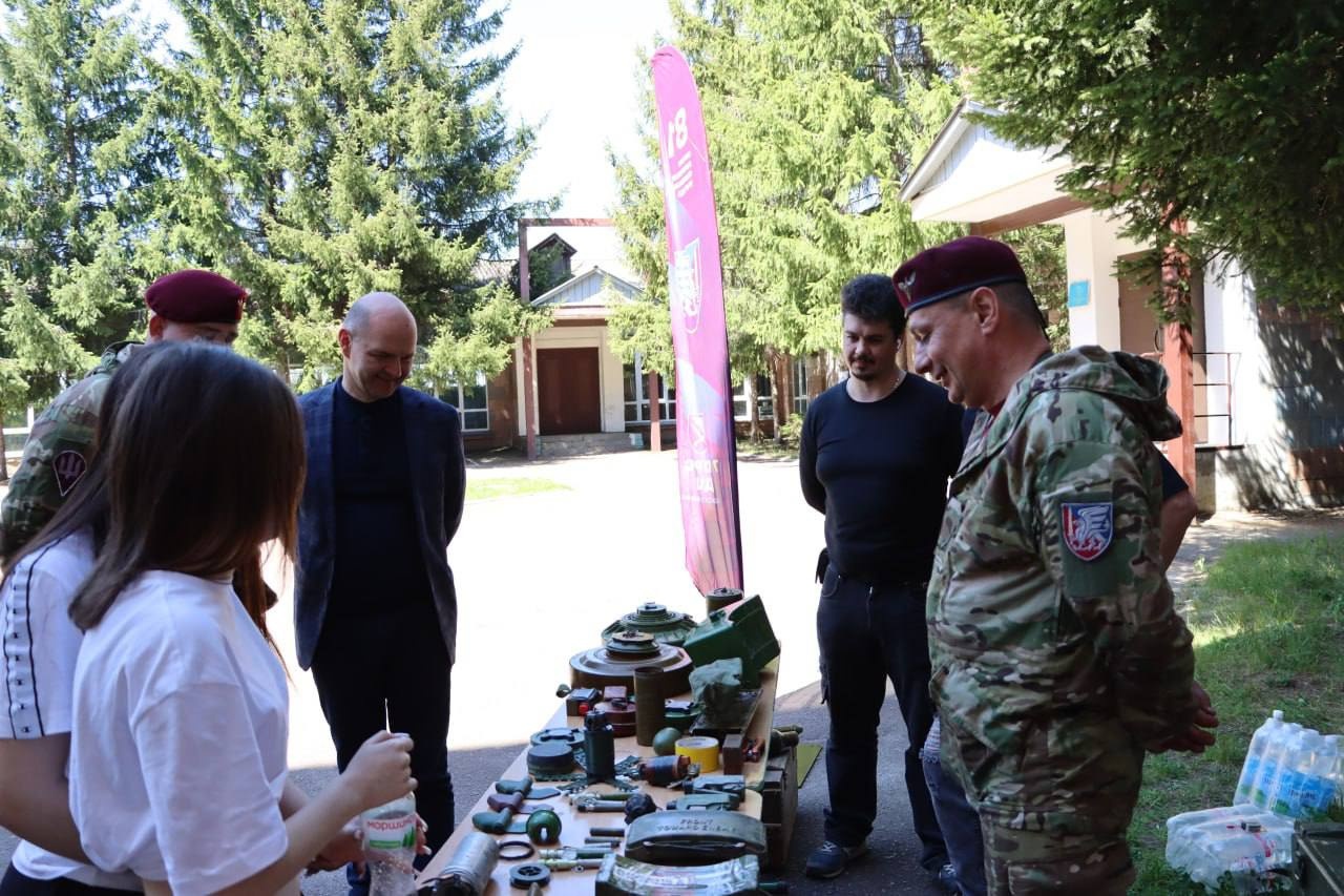 У Фастові школярі проходили вишкіл із національного спротиву «Народжені перемагати»