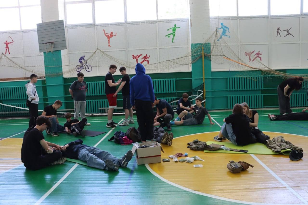 У Фастові школярі проходили вишкіл із національного спротиву «Народжені перемагати»