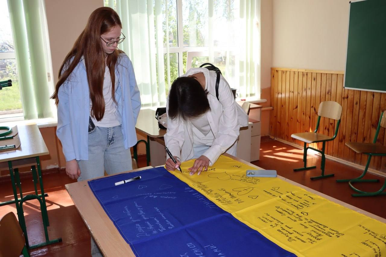 У Фастові школярі проходили вишкіл із національного спротиву «Народжені перемагати»