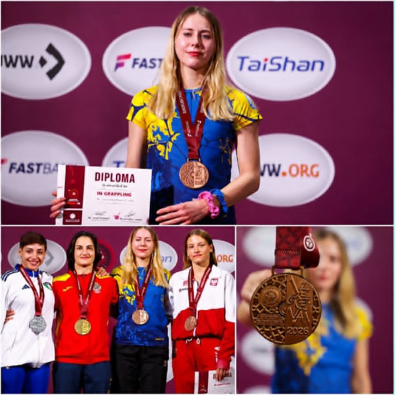 Фастівчанка Вікторія Ісаєва виборола бронзу Чемпіонату Європи з грепплінгу