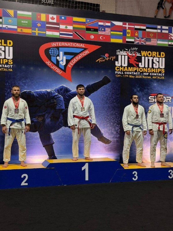 Фастівчанин Іван Кучерявий став срібним призером Чемпіонату світу з джиу-джитсу серед ветеранів