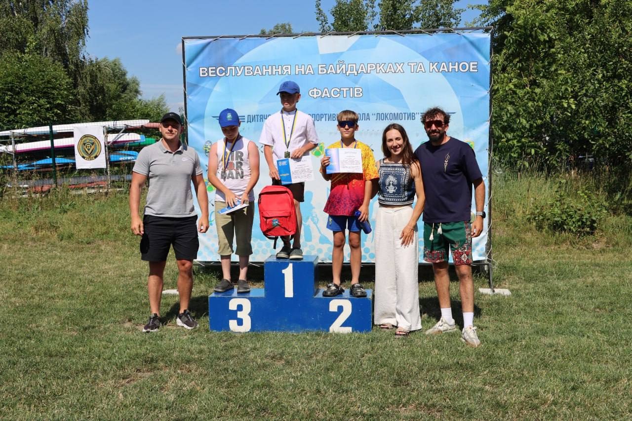 Фастівські веслувальники вибороли низку нагород на чемпіонаті Київської області